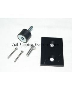 CNC Mounting Bracket and Anti Vibration Mount For MAC Type 3 Port Boost Solenoids in Black