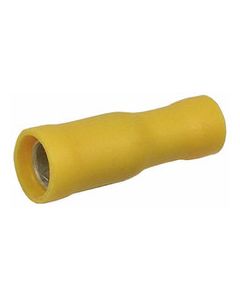 50pcs Yellow Female Bullet – Push On Connector