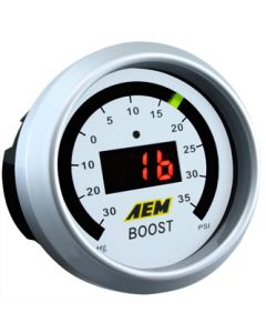 AEM 52mm Digital Boost Pressure -30>+35 PSI Display Gauge