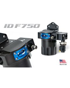 Injector Dynamics IDF750 Professional Fuel Filter System Black Finish NEW VERSION