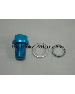 GTO and 3000GT Magnetic Sump Plug Kit Project Kics Blue 