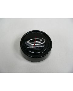 Genuine Rota Alloy Wheel Centre Caps Priced Each Matt Black