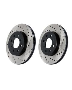 GTO MK2  and 3000GT Stoptech 296mm Slotted & Drilled Rear Discs
