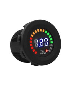 Digital Voltage Gauge with LED and LCD Displays